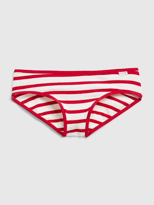 2 of 8 showing, with the color multi of product Kids Organic Cotton Print Bikini Briefs (5-Pack)