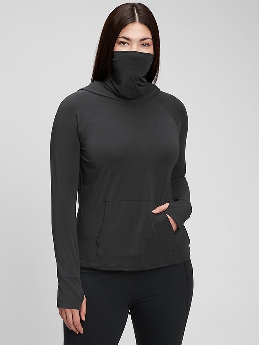 Image number 7 showing, GapFit Breathe Hoodie with Mask