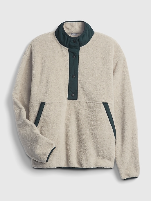 Image number 5 showing, Sherpa Snap-Button Sweatshirt