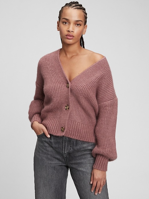 Image number 10 showing, Cozy Button-Front Cardigan