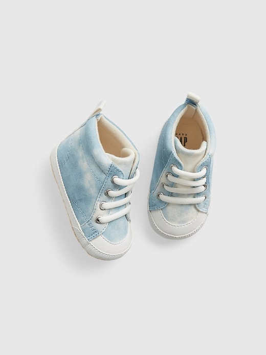 View large product image 1 of 1. Baby Tie-Dye High-Top Sneakers