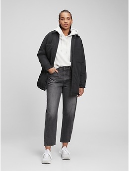 gap plus size coats