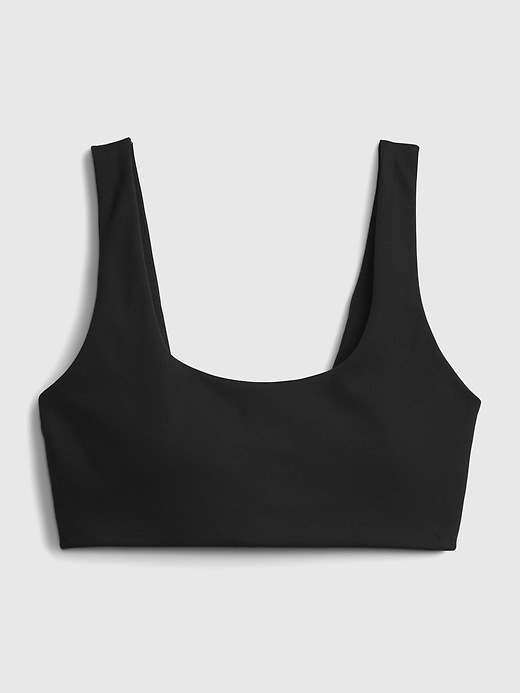 Image number 8 showing, GapFit Low Impact Power Recycled Scoopneck Sports Bra