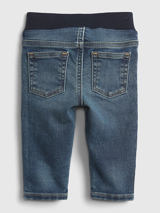 View large product image 2 of 5. Baby Knit-Denim Slim Jeans