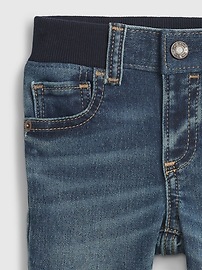 View large product image 3 of 5. Baby Knit-Denim Slim Jeans