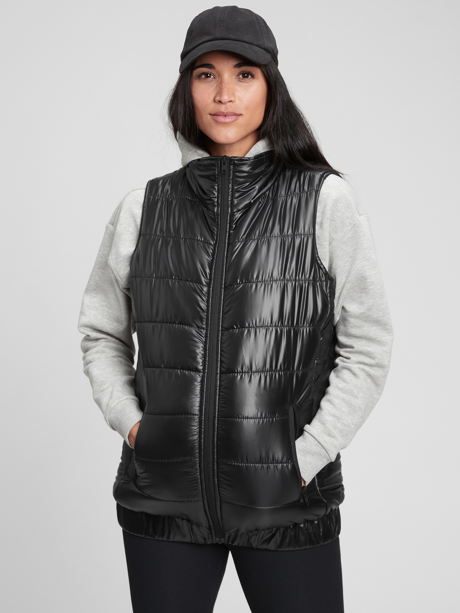 Maternity Recycled Puffer Vest