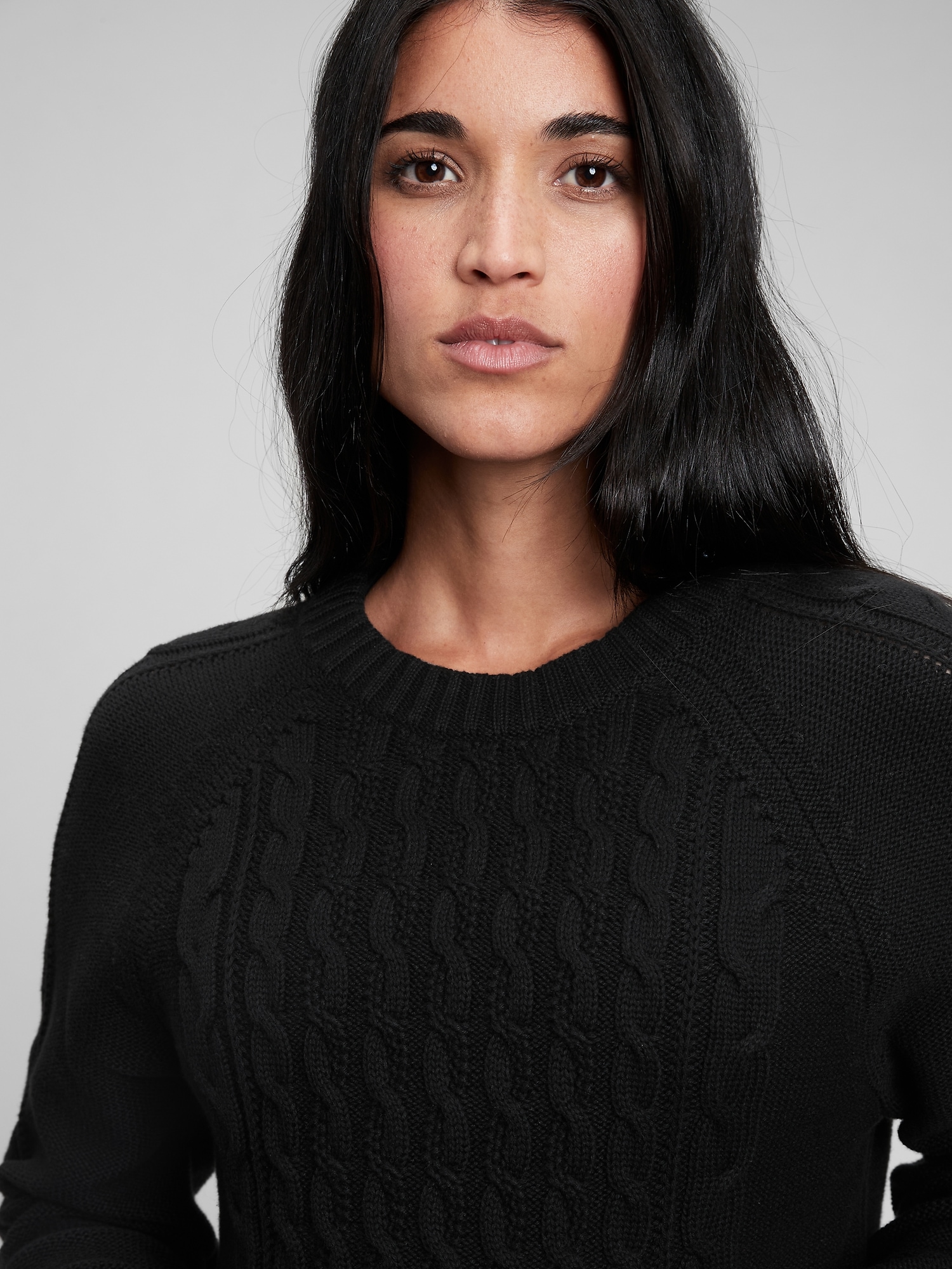 Maternity Cable Knit Sweater Gap