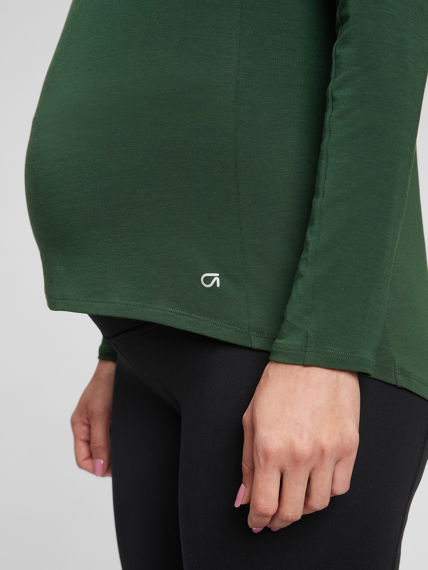 Maternity Breathe Long Sleeve T-Shirt | Gap