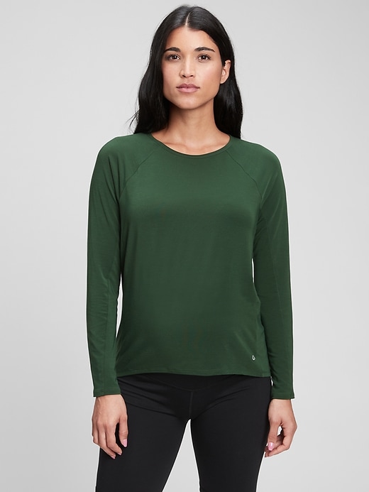 Image number 1 showing, Maternity Breathe Long Sleeve T-Shirt