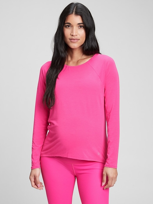 Image number 1 showing, Maternity Breathe Long Sleeve T-Shirt