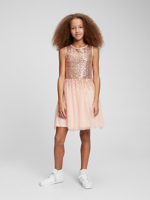 Kids Sequin Tank Dress | Gap