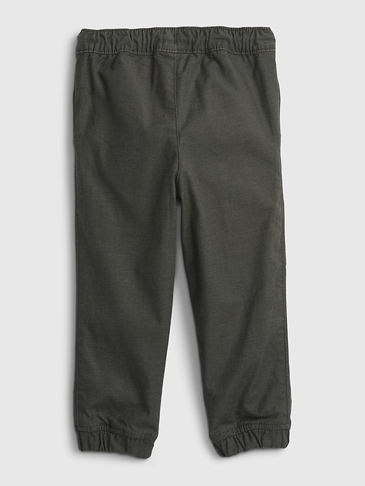 2 of 8 showing, with the color black heather of product Toddler Dressy Joggers