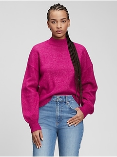 gap mock neck sweater
