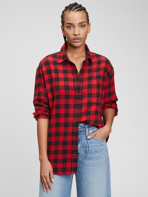gap flannel jacket
