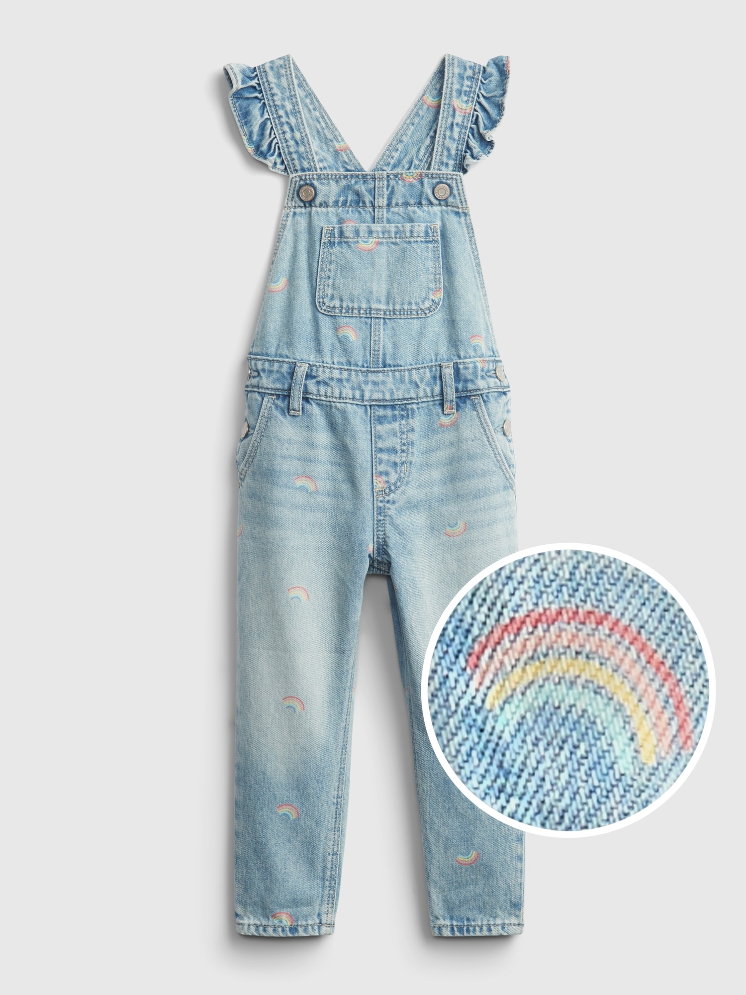 Gap flare deals overalls