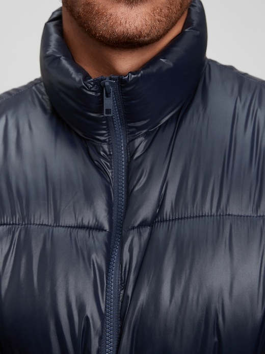 Image number 4 showing, 100% Recycled Nylon Quilted Puffer Jacket