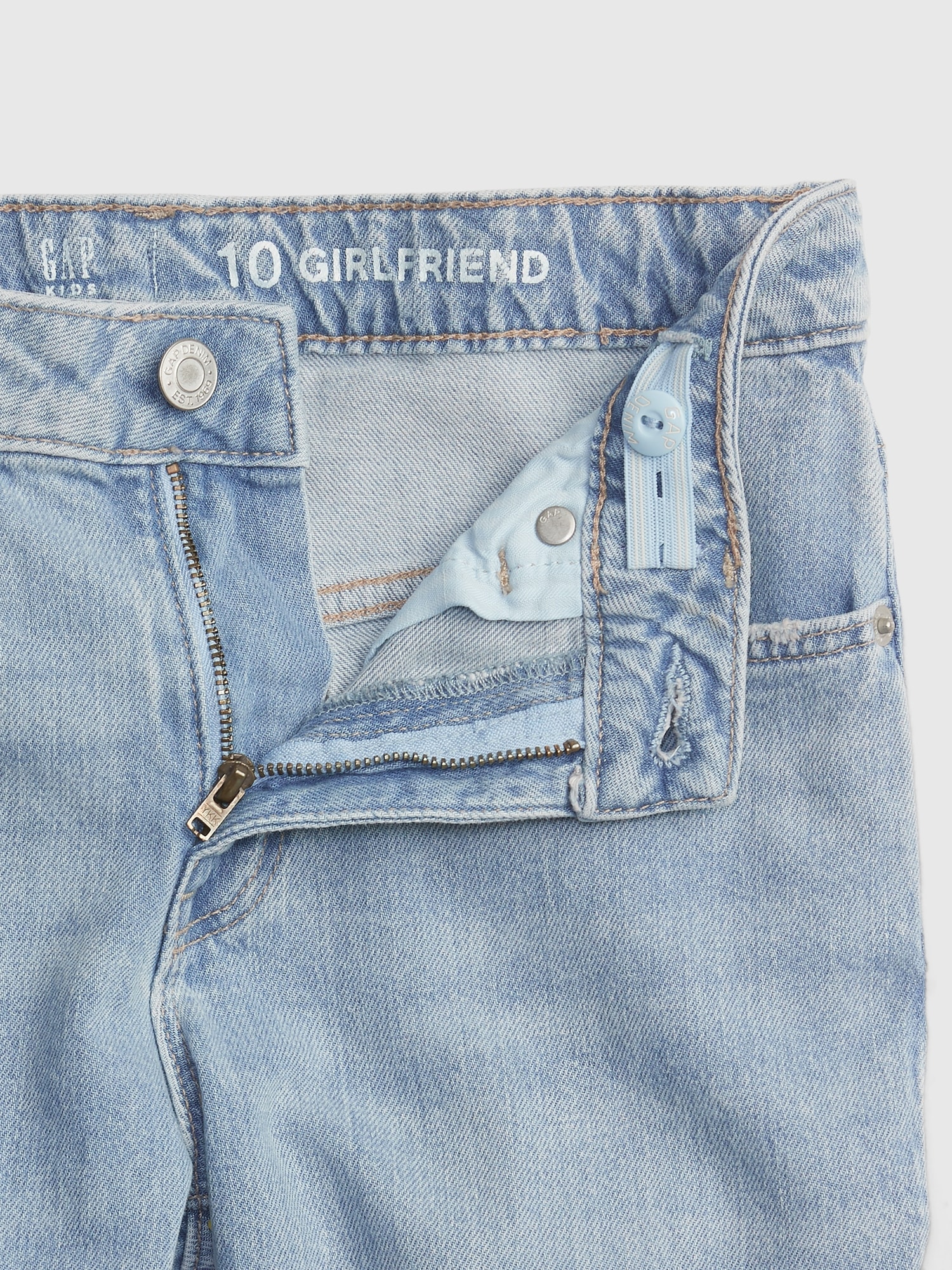 Kids Mid Rise Girlfriend Jeans | Gap
