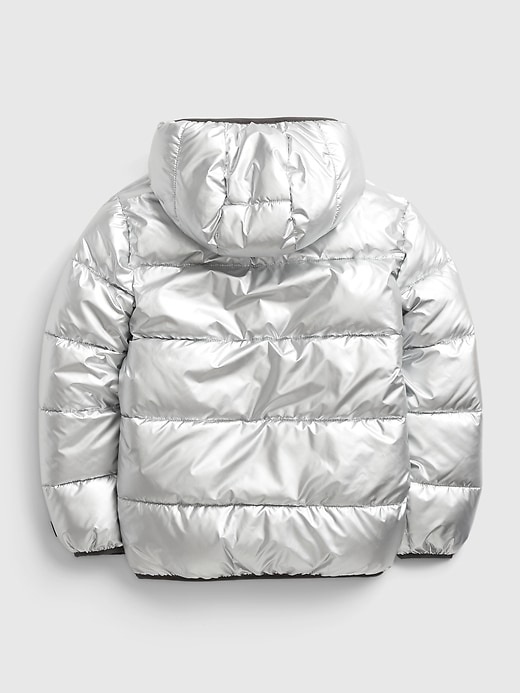 Image number 3 showing, Kids Metallic Puffer