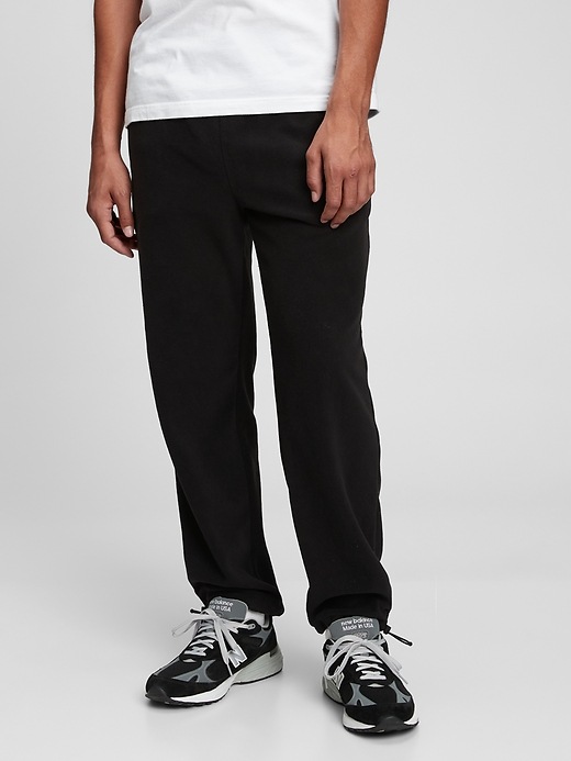 View large product image 1 of 1. 100% Recycled Polyester Arctic Fleece Joggers