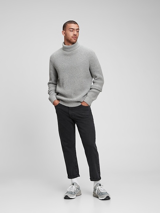 Gap black turtleneck sweater outlet