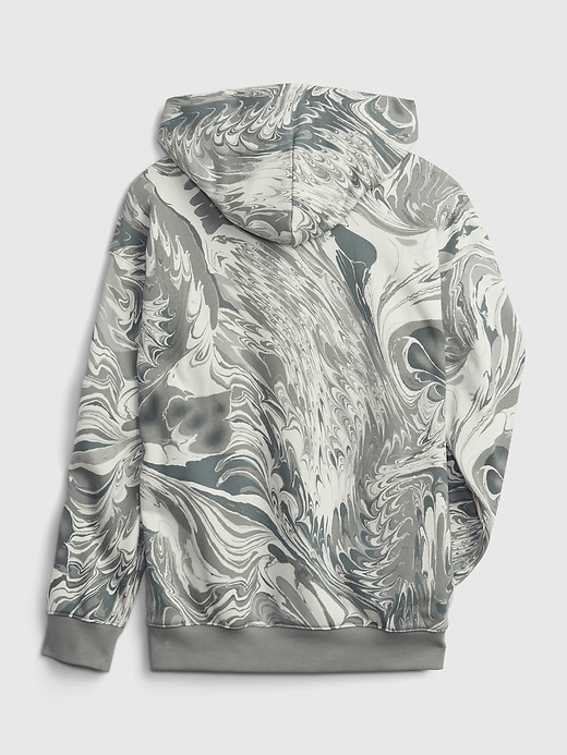 Image number 3 showing, Teen Marble Dye Hoodie