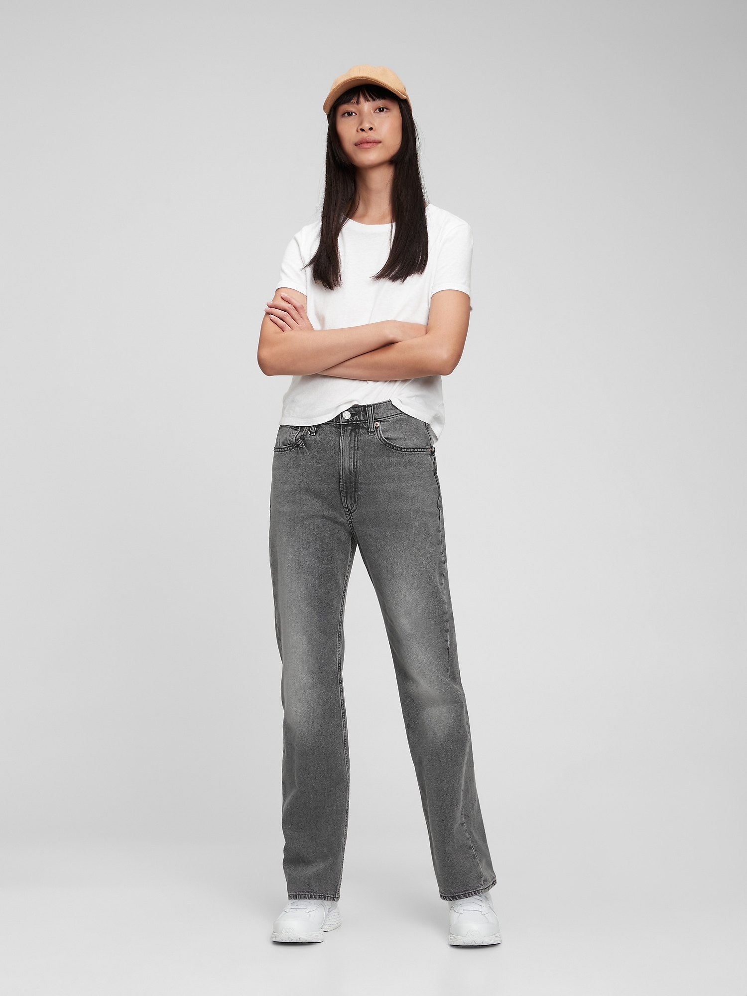 90s high rise zara jeans