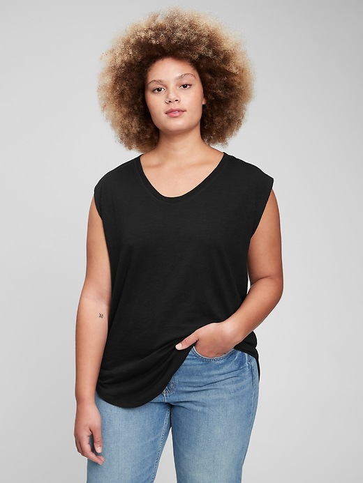 Image number 4 showing, Muscle Tunic T-Shirt