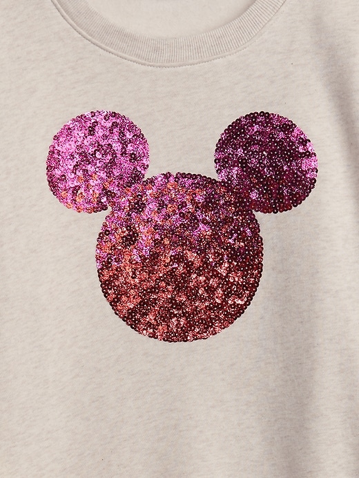 Image number 4 showing, Gap × Disney Kids Mickey Mouse Sequin Graphic Sweatshirt