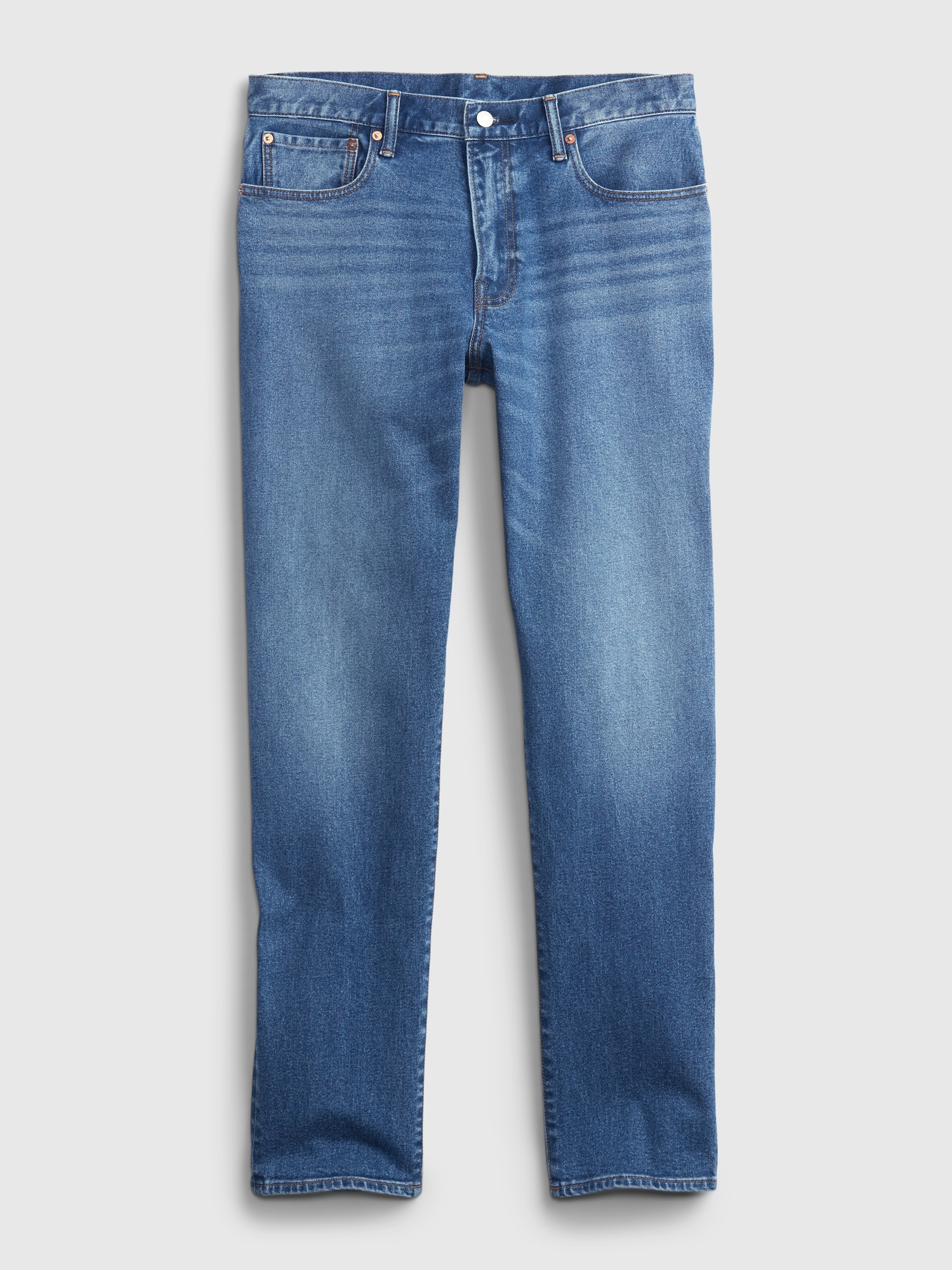 365TEMP Straight Performance Jeans in GapFlex Gap
