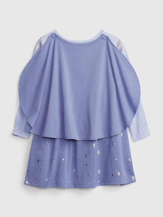 Image number 2 showing, babyGap &#124 Disney Elsa Cape PJ Dress