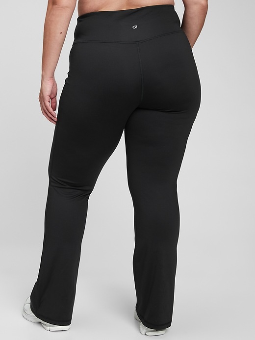 Image number 7 showing, GapFit Sky High Rise Power Flare Leggings