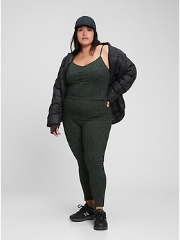 GapFit High Rise Blackout Ribbed Full 