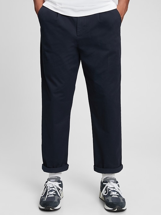 View large product image 1 of 1. Pleated Khakis