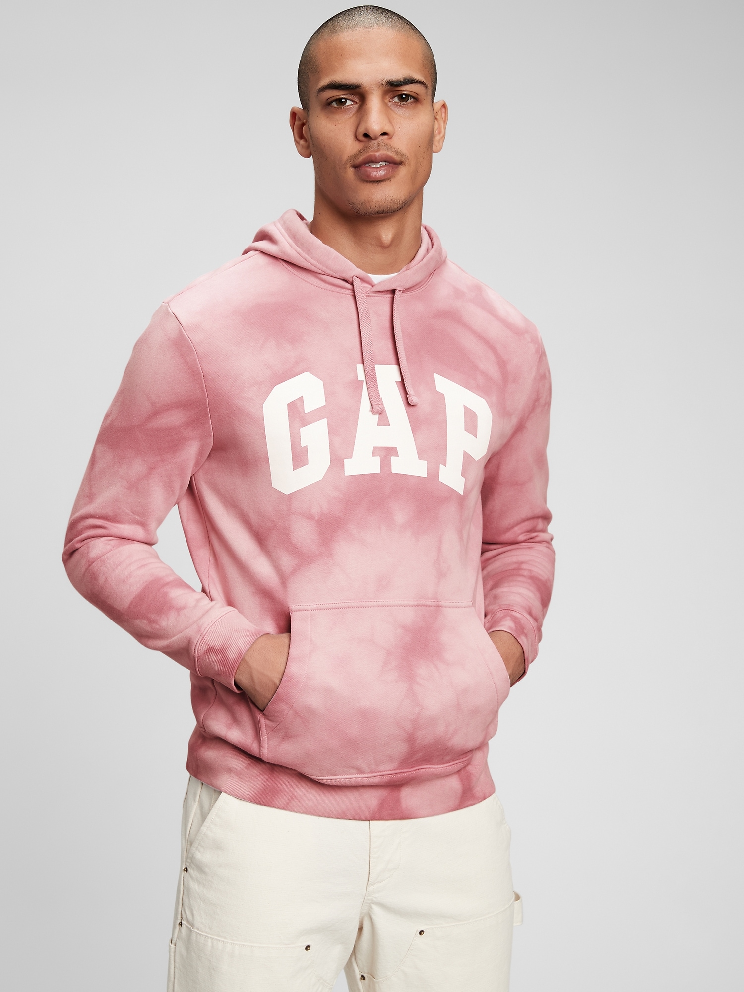 pink gap sweatshirt