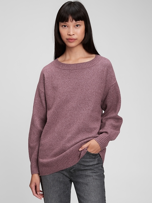 View large product image 1 of 1. Slouchy Crewneck Sweater