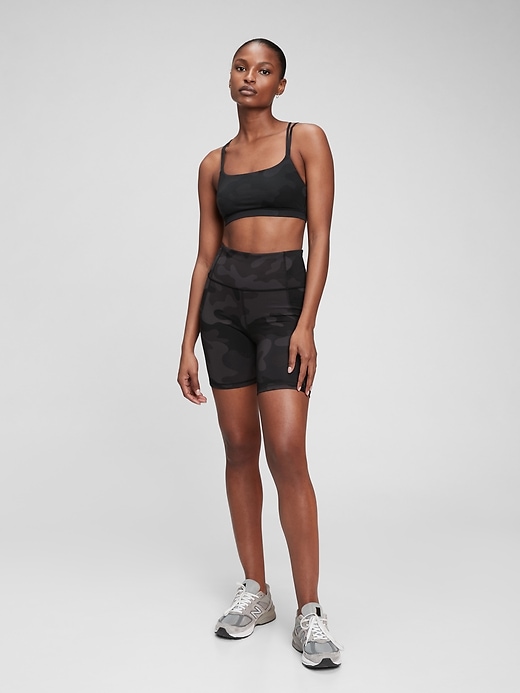 Image number 4 showing, GapFit Breathe Low Support Strappy Sports Bra