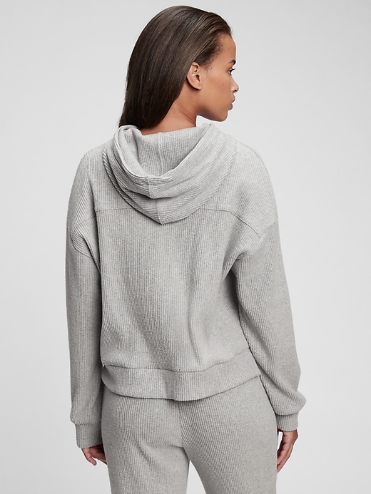 Image number 6 showing, Cozy Ribbed Hoodie