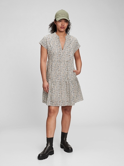 Image number 6 showing, Print Mini Dress