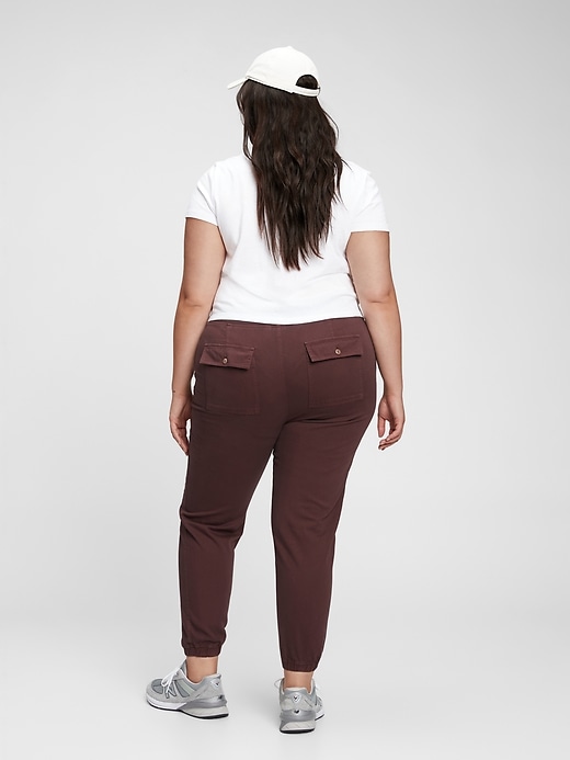 Image number 8 showing, Ribbed Pull-On Joggers with Washwell&#153