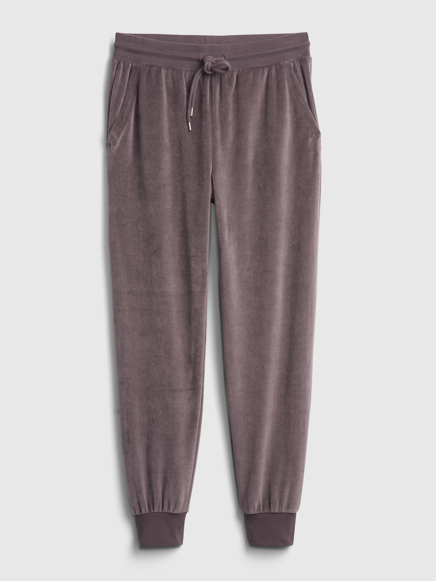 Velour joggers - Old rose - Ladies