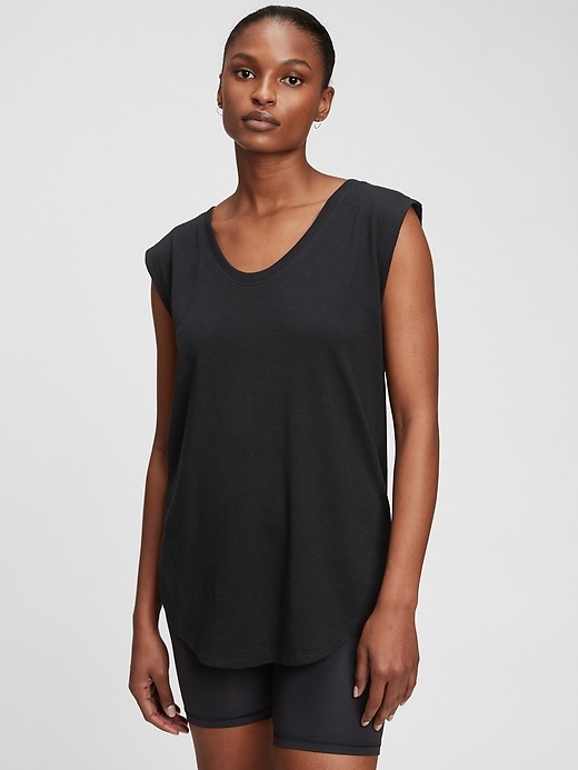 Image number 6 showing, Muscle Tunic T-Shirt