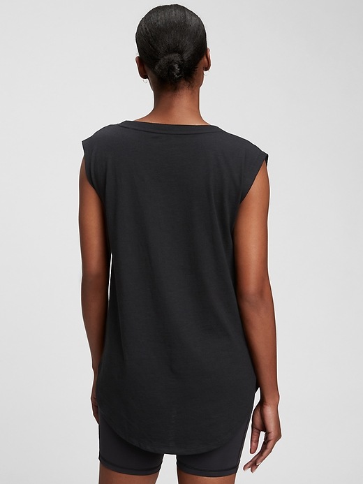 Image number 7 showing, Muscle Tunic T-Shirt