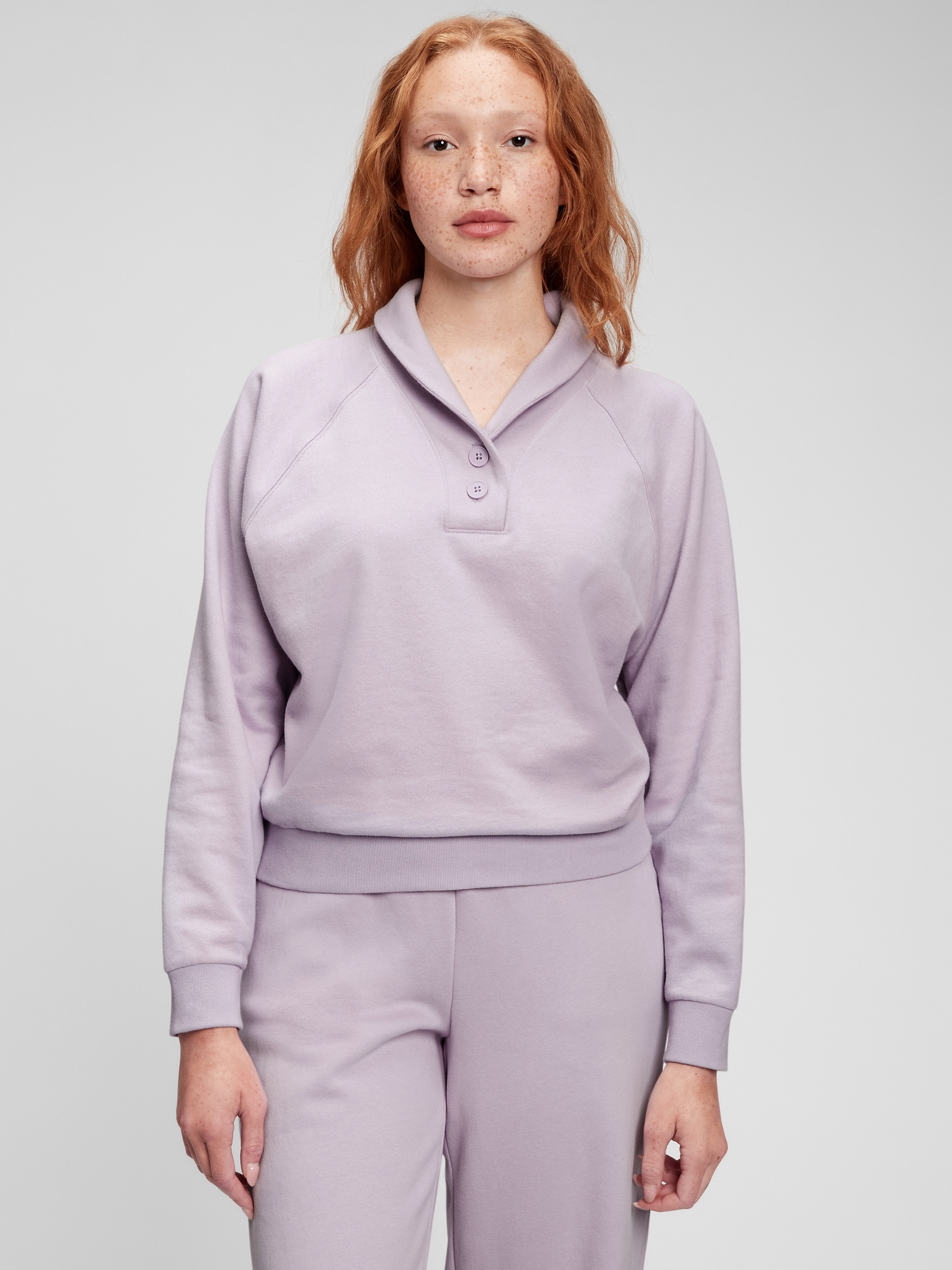 sweatshirt henley