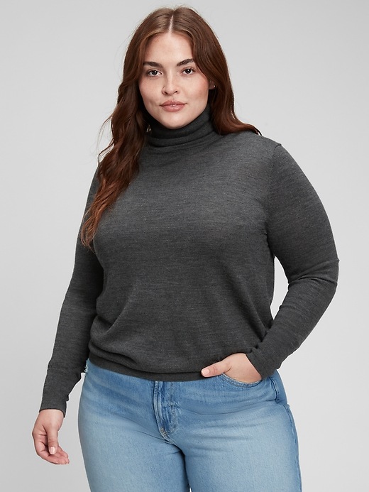 Image number 1 showing, Merino Turtleneck Sweater