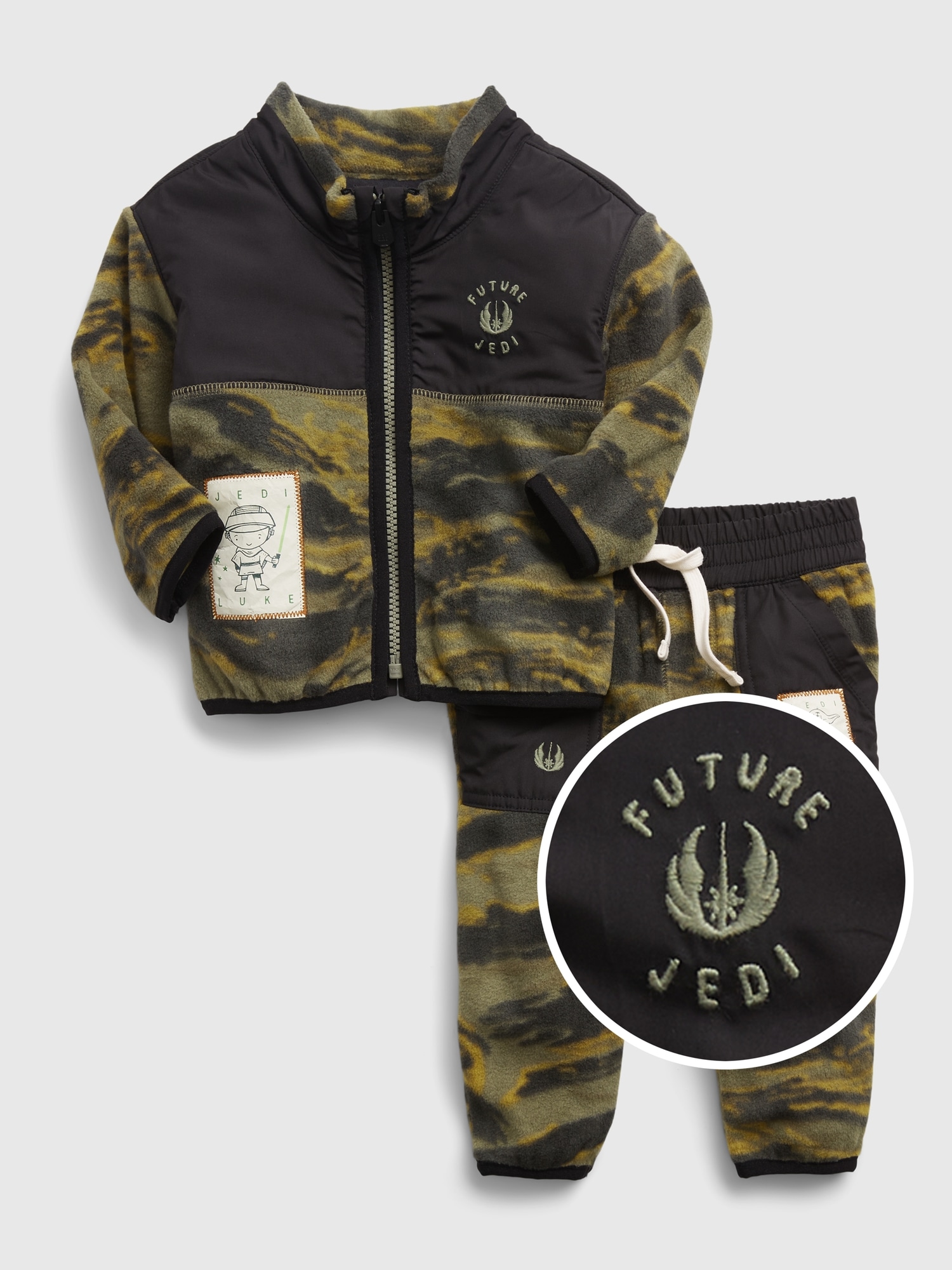 Babygap star wars fleece outfit set gap