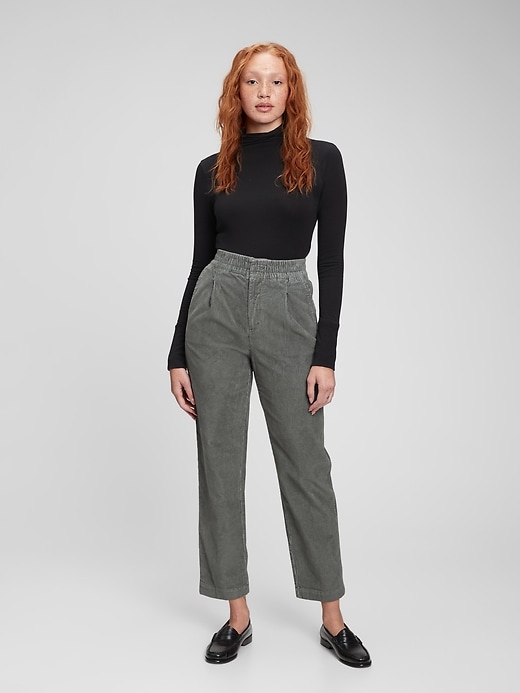 Image number 6 showing, High Rise Corduroy Joggers