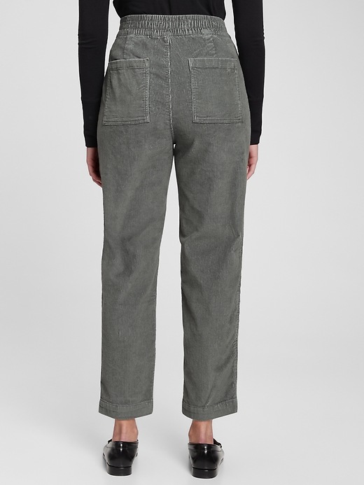 Image number 7 showing, High Rise Corduroy Joggers