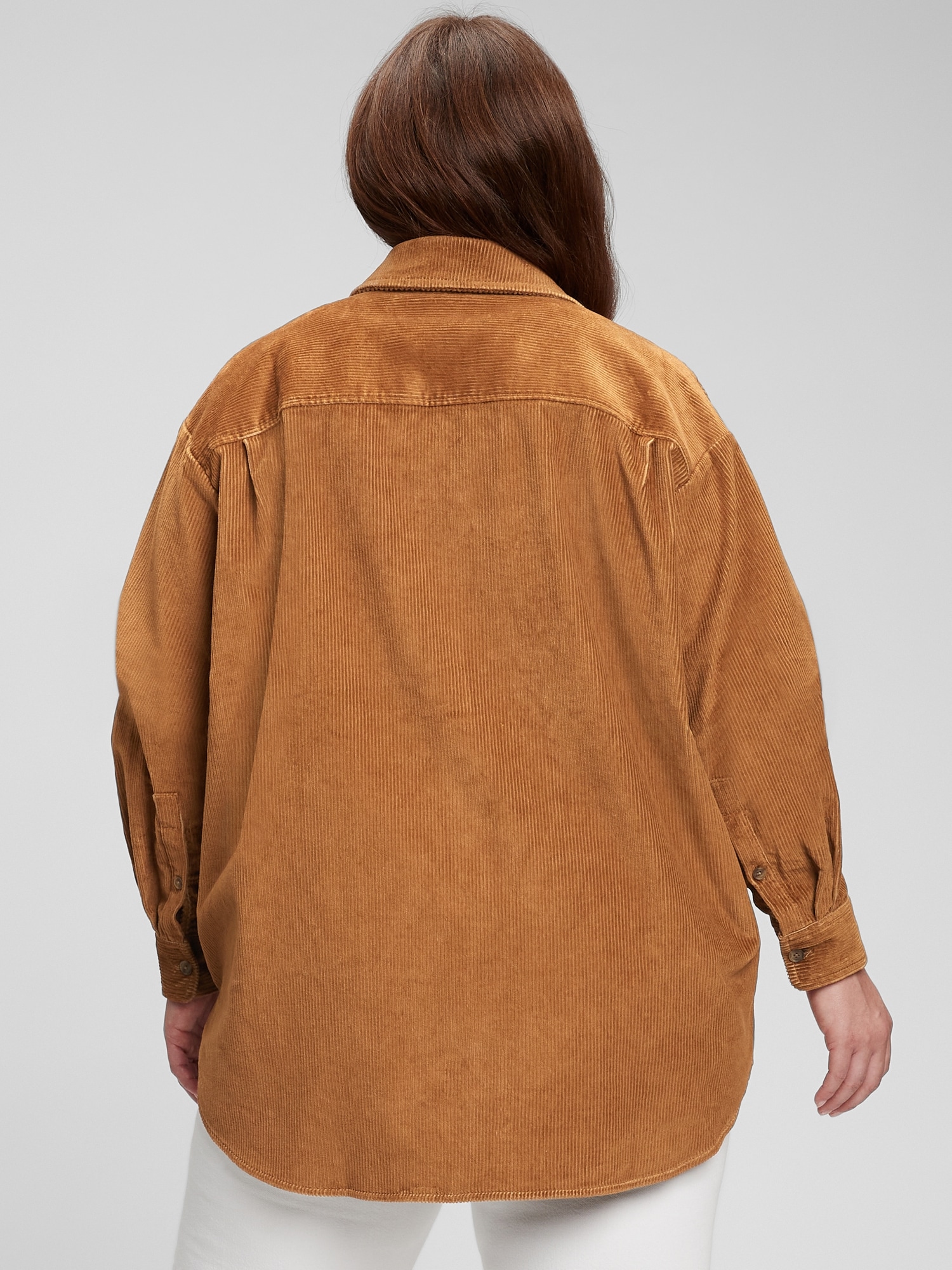 Oversized Corduroy Shirt Gap