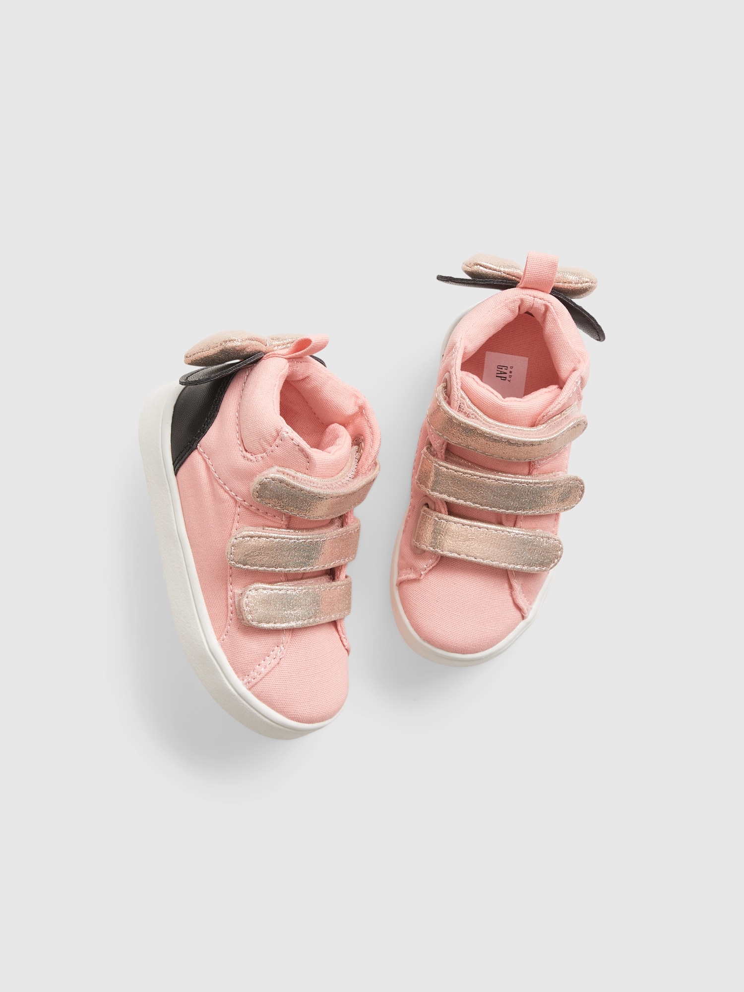 babyGap | Disney Minnie Mouse High-Top Sneakers | Gap