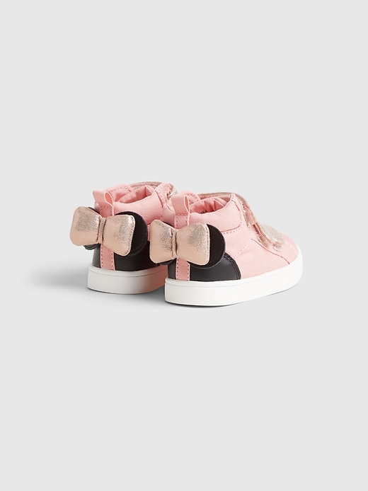 Image number 2 showing, babyGap &#124 Disney Minnie Mouse High-Top Sneakers